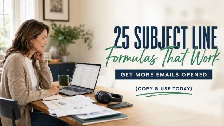 email subject line formula featured image