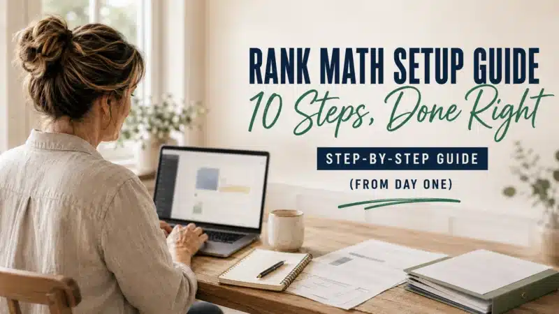 Rank Math setup guide featured image