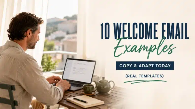 welcome email examples featured image