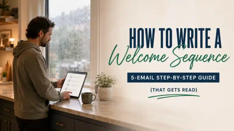 writing his welcome email sequence featured image