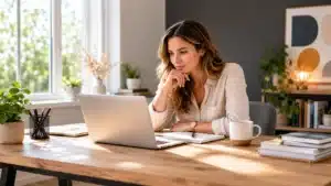 AI writing tools for bloggers on a laptop to pick the right one.