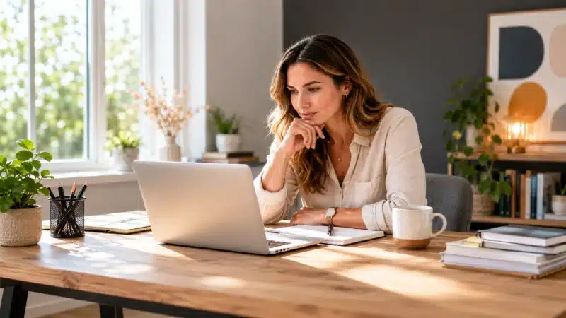 AI writing tools for bloggers on a laptop to pick the right one.