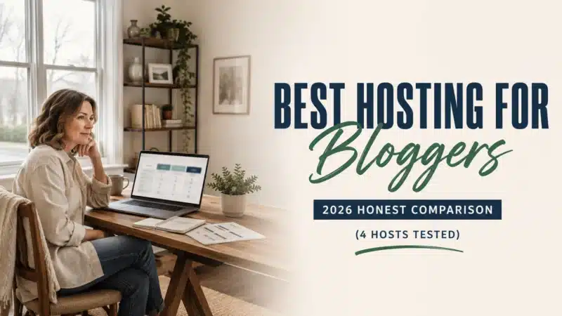 best hosting for bloggers featured image