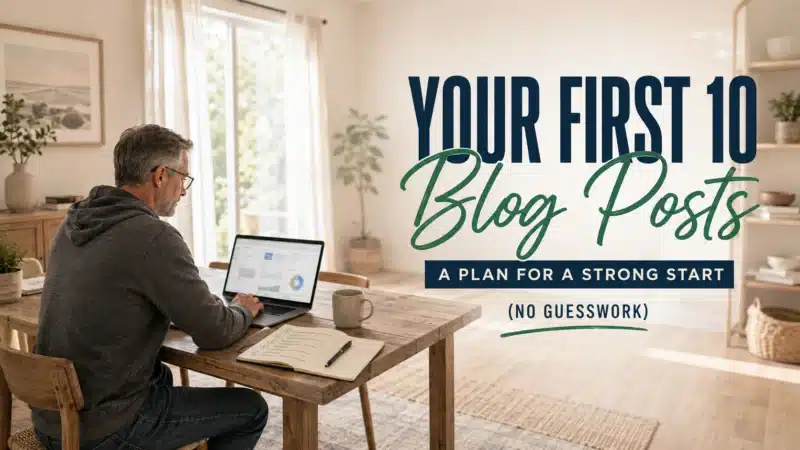 first 10 blog posts featured image