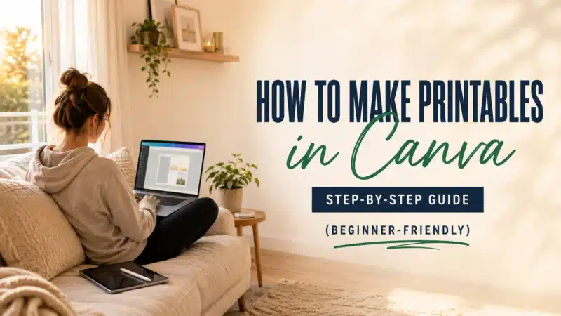 how to make printables in Canva featured image