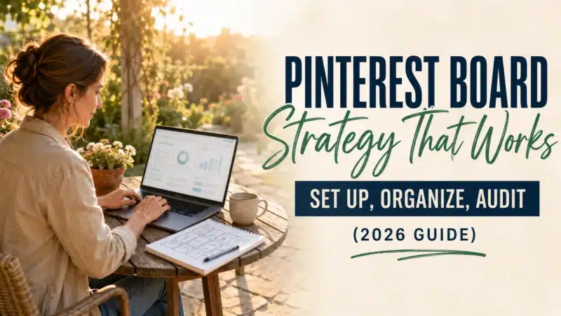 Pinterest board strategy featured image