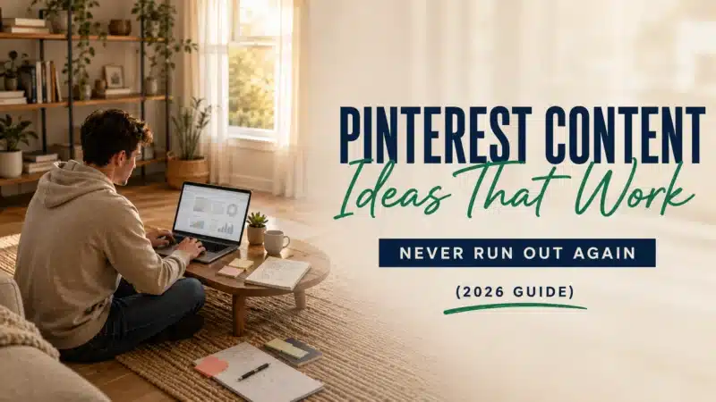 Pinterest content ideas featured image