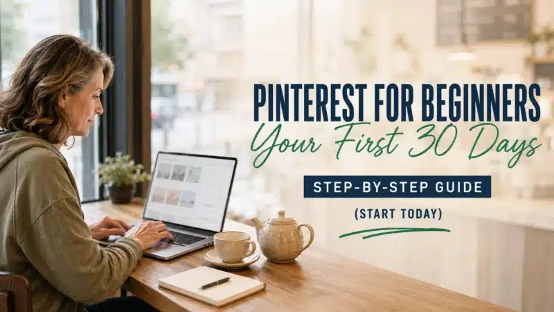 first 30 days on Pinterest for beginners featured image