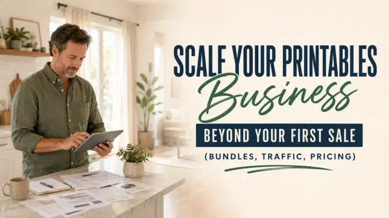 how to scale his printables business featured image