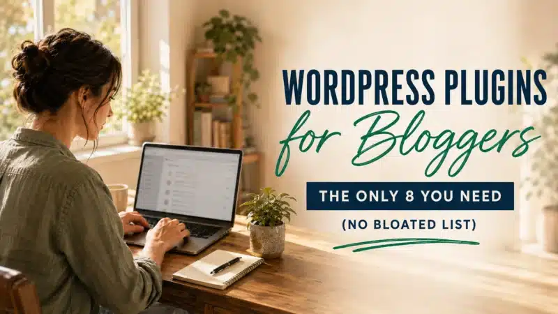 WordPress plugins for bloggers featured image
