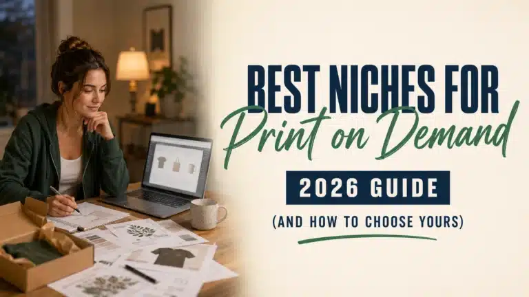 best niches for print on demand featured image