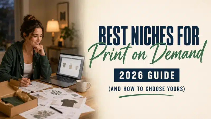 best niches for print on demand featured image