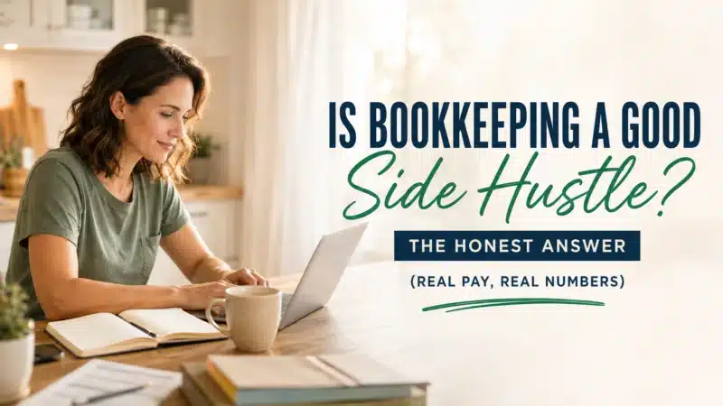 bookkeeping side hustle featured image