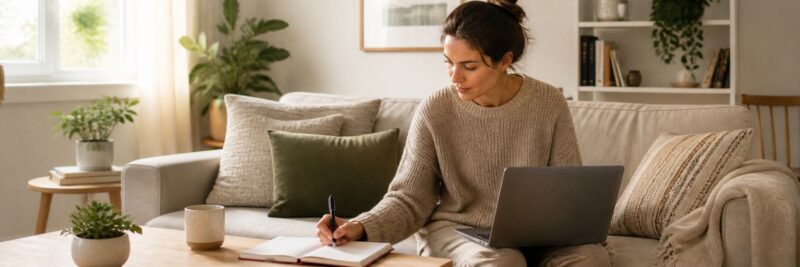 Learning bookkeeping online from home with a free course