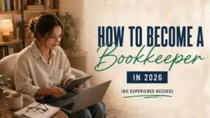 how to become a bookkeeper from a home featured image