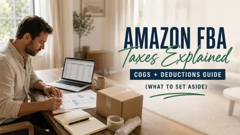 Amazon FBA taxes featured image