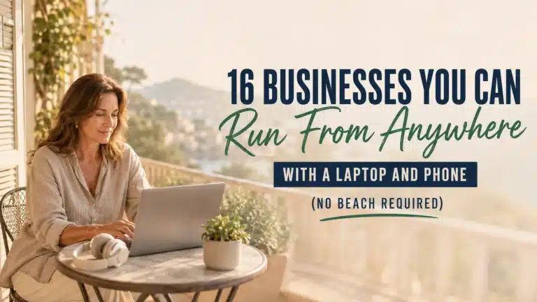 16 businesses you can run from anywhere on a laptop featured image