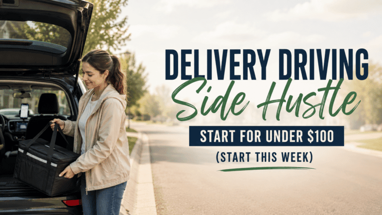 delivery driving side hustle featured image