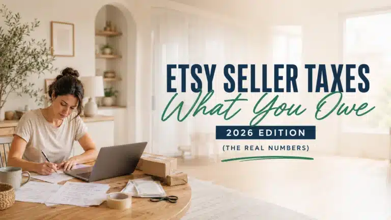 Etsy seller taxes featured image