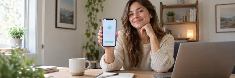 Person making a small fractional-share investment purchase