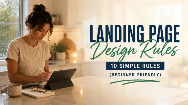 landing page design featured image