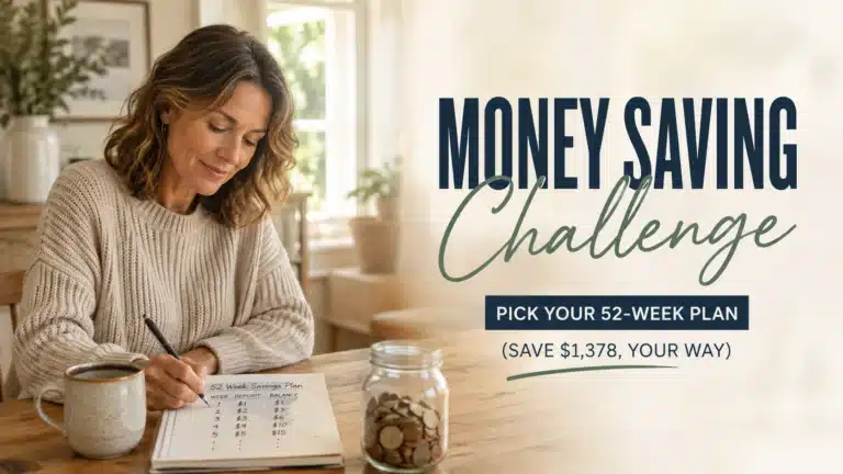 money saving challenge featured image