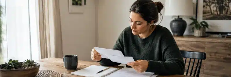 Person deciding how to divide an unexpected windfall between savings, debt, and investing