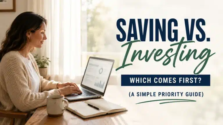saving vs investing featured image